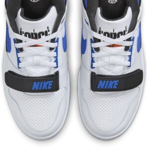 🎈🎉BOGO 1/2 Nike Air Alpha Force 88 "White/Black/ Dust/Game Royal" EUC SIZE 7.5🎈🎉